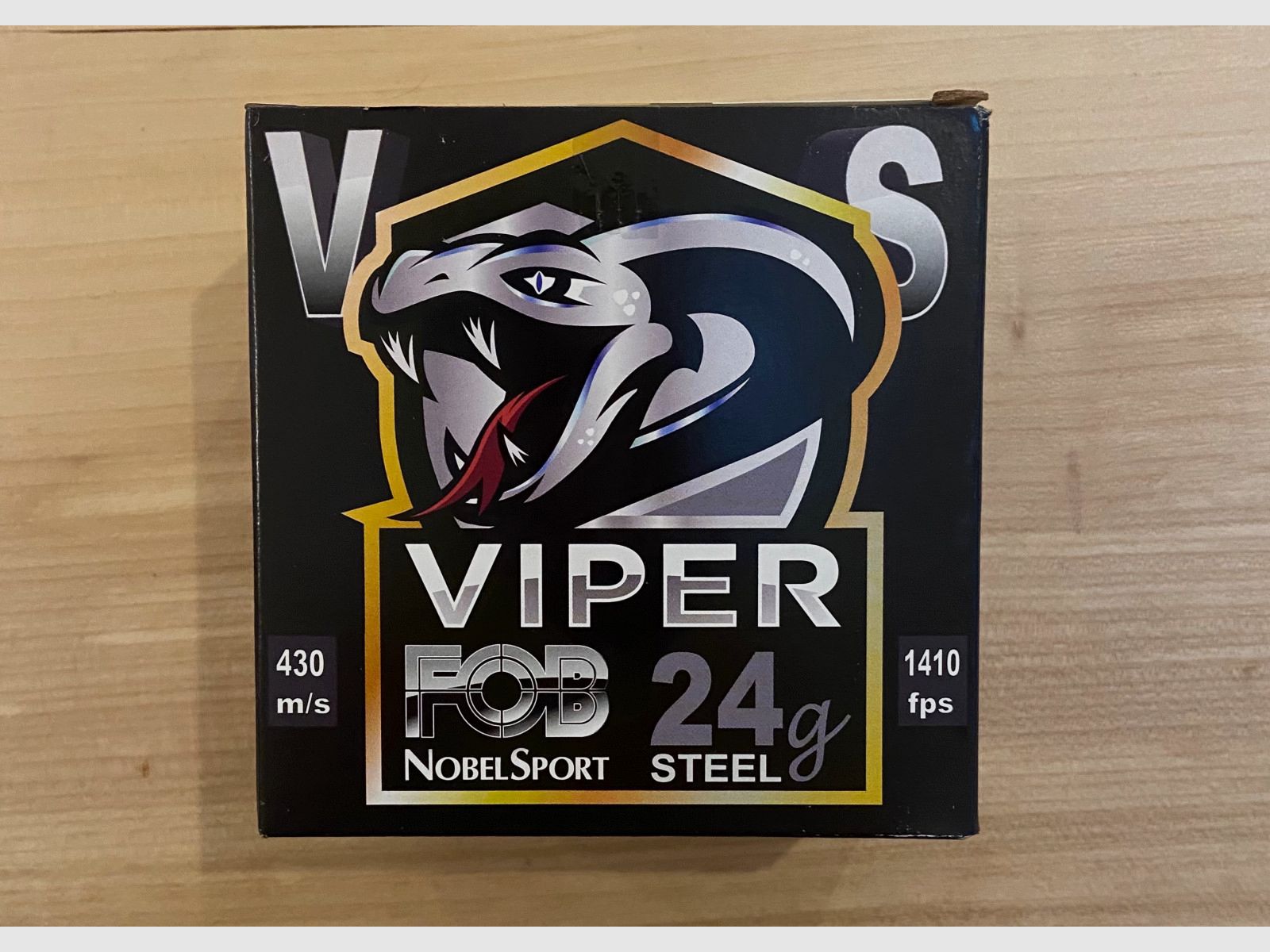 FOB Viper - 12/70 - 24g - Nr. 7 (2,5mm) - sin plomo - para tiro deportivo