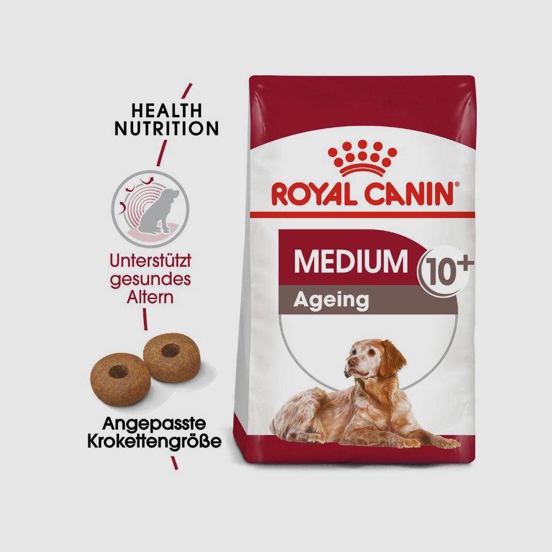 ROYAL CANIN Ältere Mittelgroße Hunde Trockenfutter Medium Ageing 10+ 15 Kg