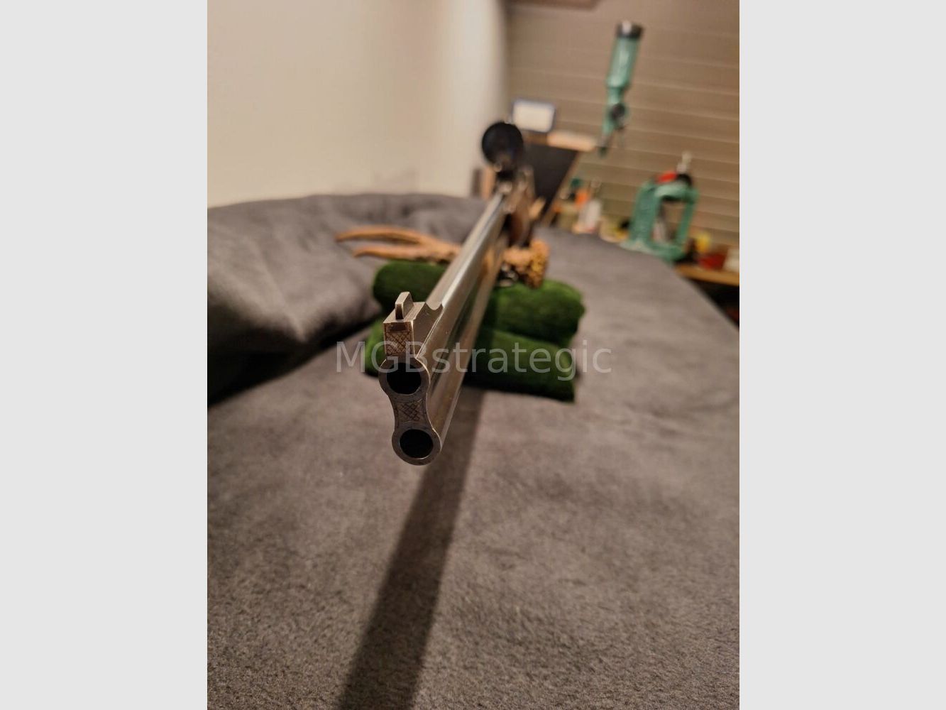 Fusil à deux canons Krieghoff Ulm avec système à verrouillage latéral - Lunette Zeiss