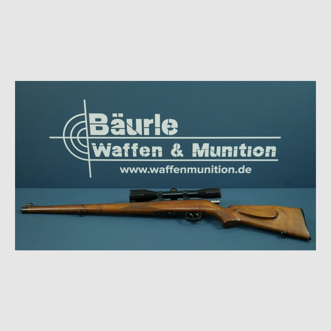 Anschütz Stutzen mit Schmidt & Bender 6x42 .22lr, Bild 1 von 5