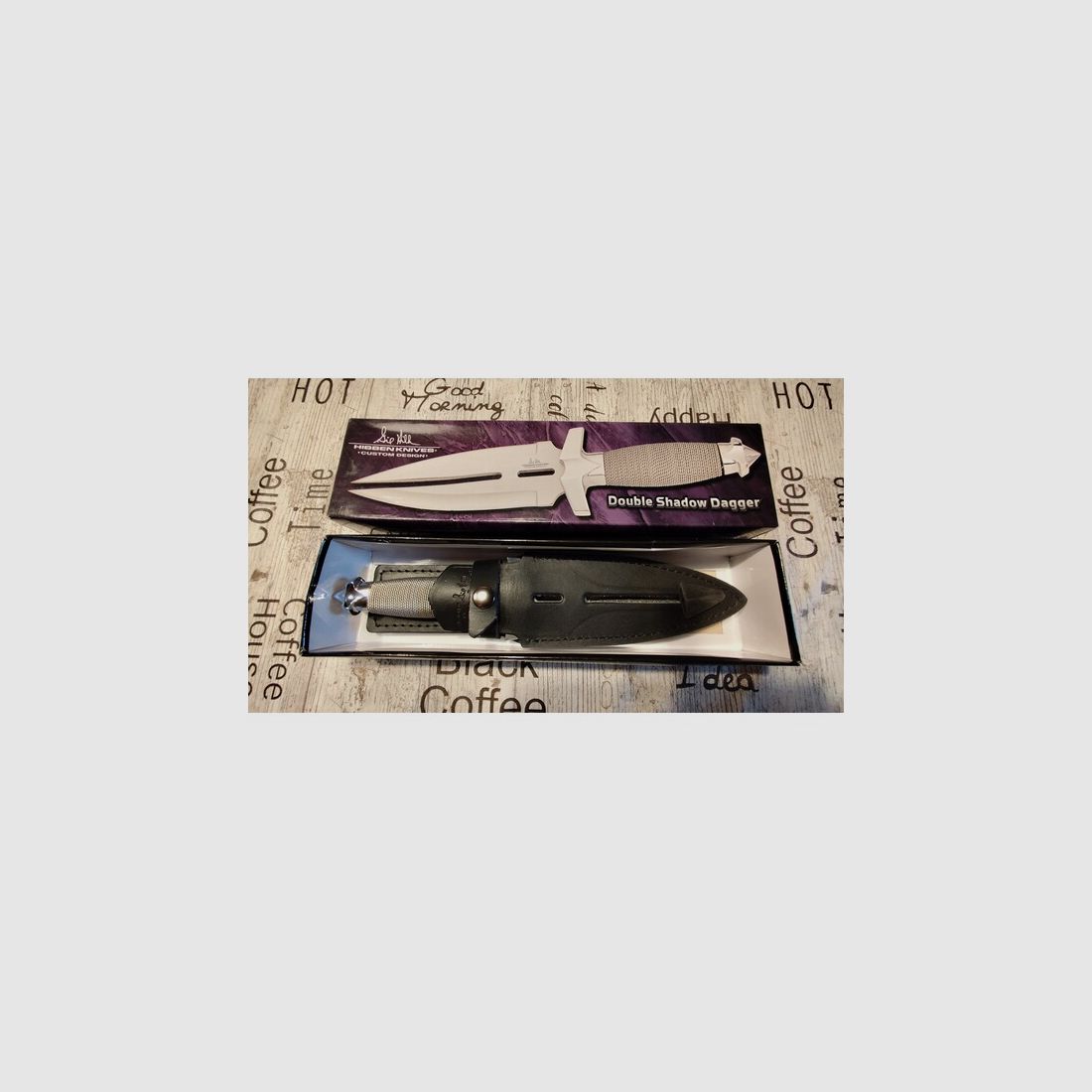 Gil Hibben  Double Shadow mit Scheide GH453