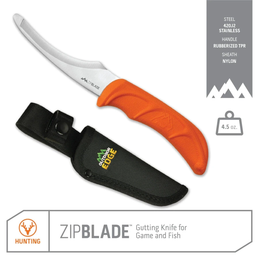 Outdoor Edge Zip oranje