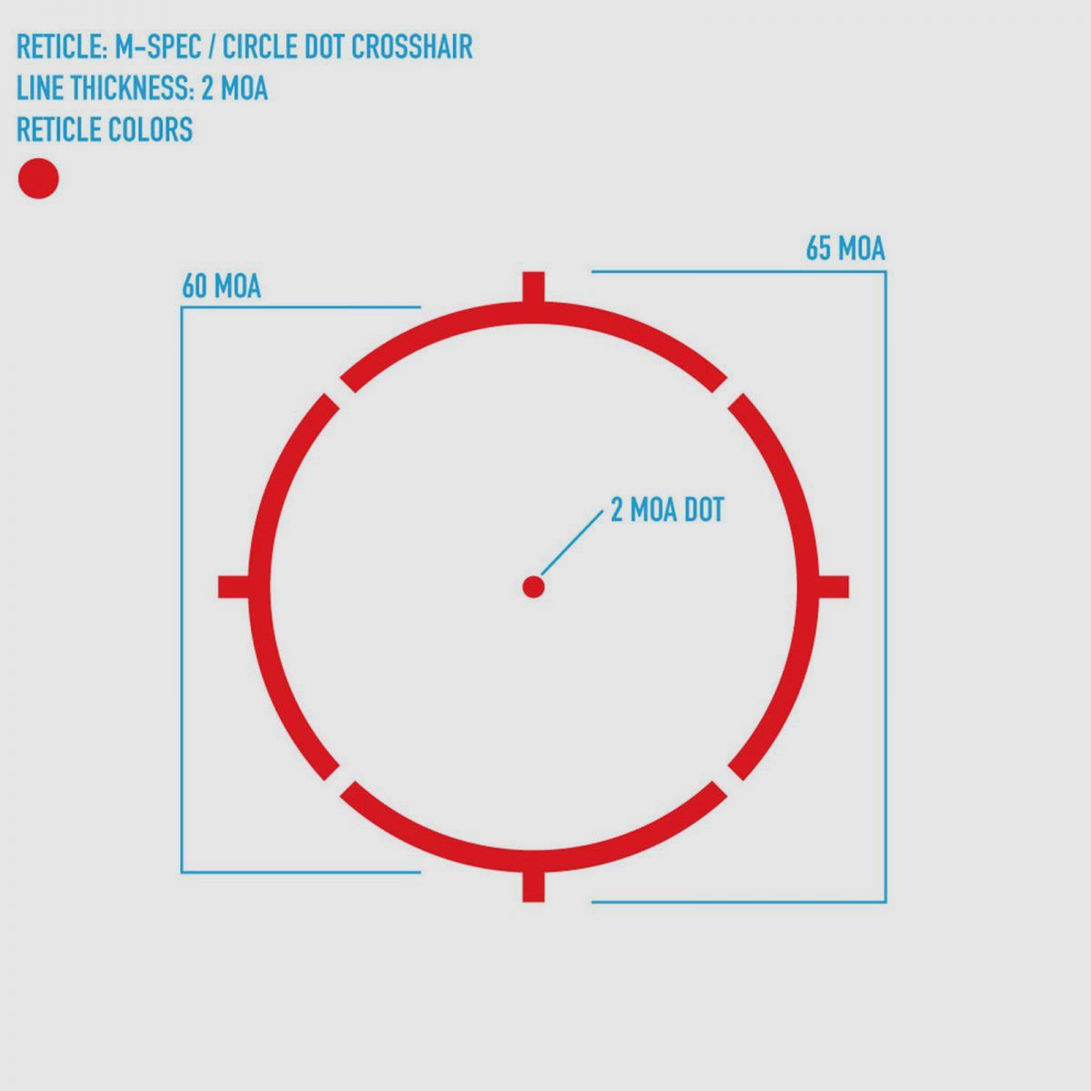 SIGHTMARK Mira de Punto Rojo Ultra Shot M-Spec LQD