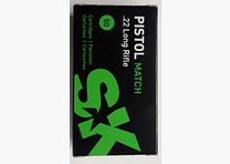 SK ammunition Pistol Match .22 lfB KK cartridges