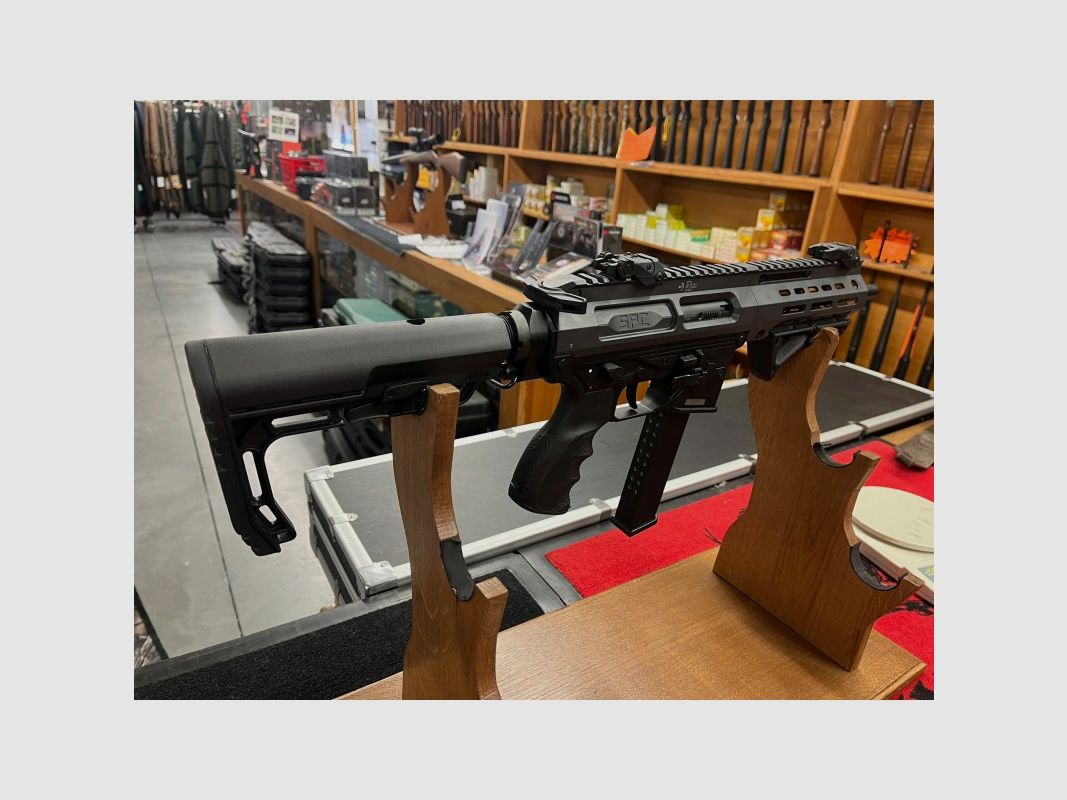 B&T Geweer SPC9 G kal. 9x19 Sniper Grey gebruikt, afbeelding 1 van 6