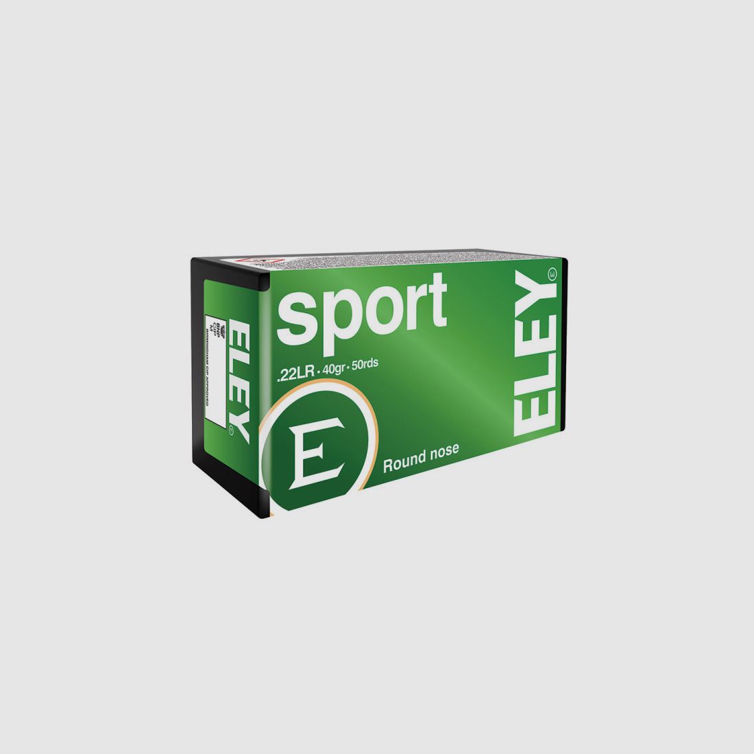 ELEY SPORT .22LR AMMUNITION - 40GRS. - 50 ROUNDS
