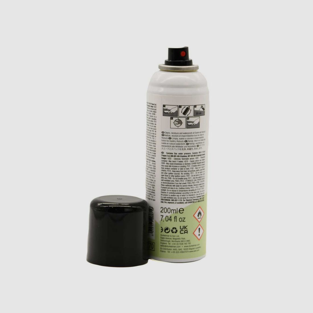 Imprägnierspray Wildleder/Nubuk 200ml dunkelbraun, Bild 2 von 4