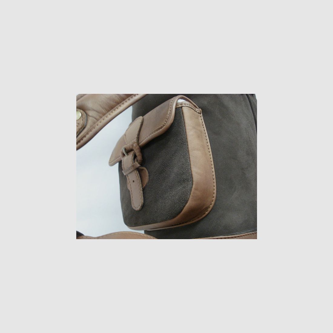 Lederrucksack - 35 Liter, 3 Außentaschen