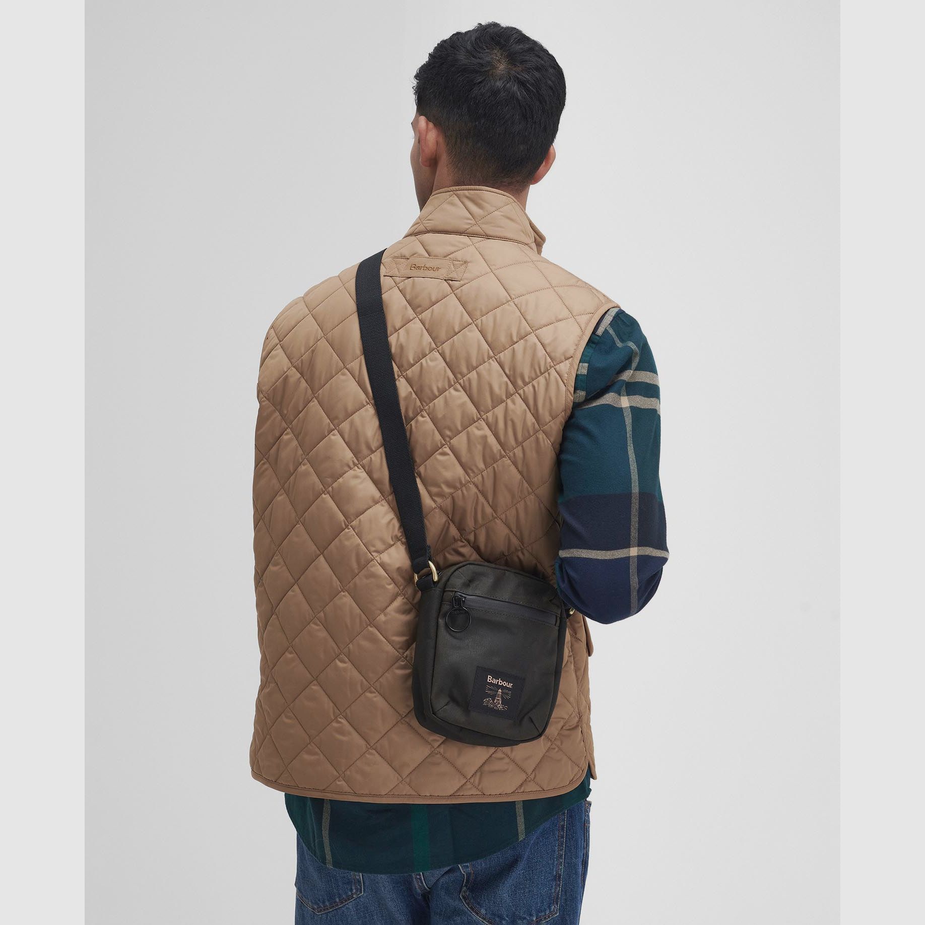 Bolsa Barbour Field Waxed