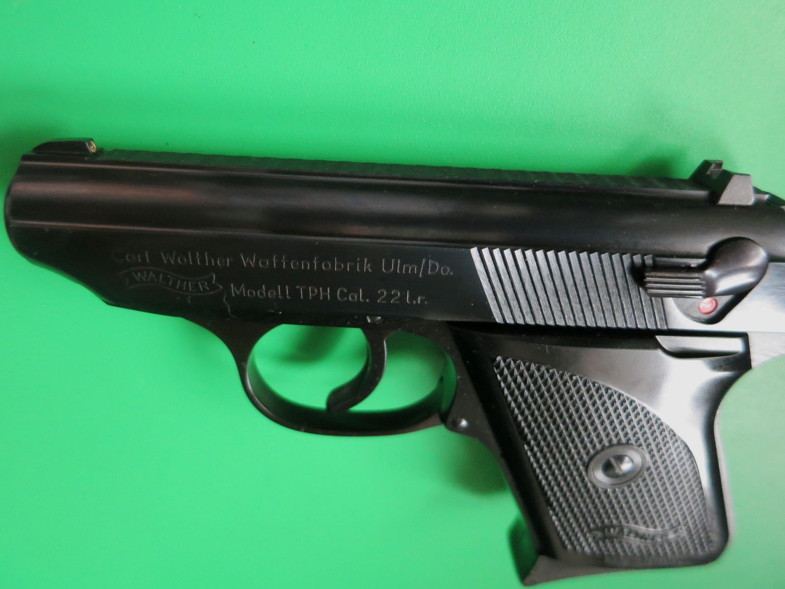 Walther/Ulm, Modell TPH, Kal. .22lfB, Taschenpistole, wie neu     #80