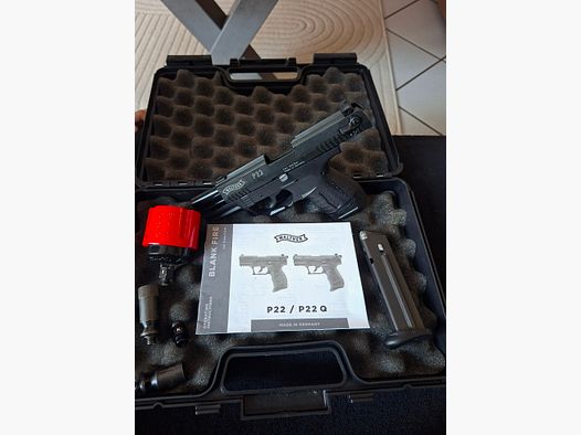 Walther P 22 Zestaw pistoletów alarmowych