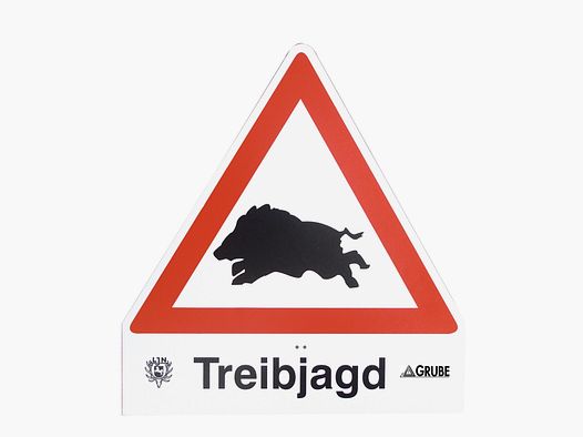 Treibjagdschild Light Wildschwein