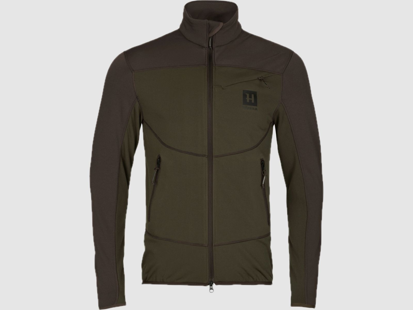 HÄRKILA Olaf Fleecejacke Willow Green/Shadow Grey