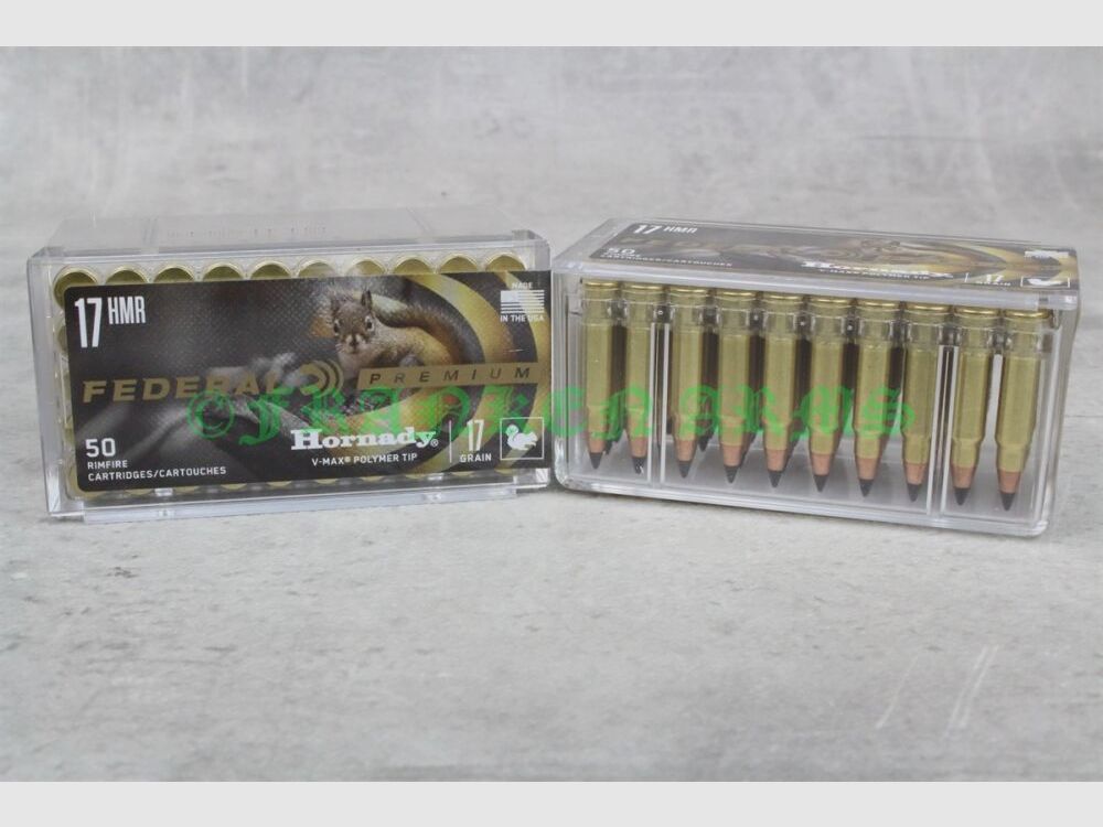 Federal Vital Shok .17HMR V-MAX 17gr. 1,1g 50 pezzi Prezzi a scalare