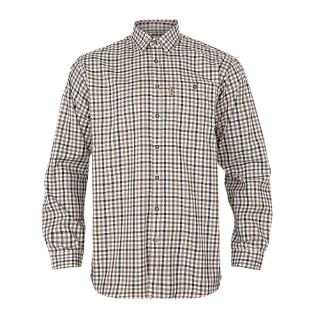 Härkila Milford Hemd Blauw/Beige, afbeelding 1 van 7