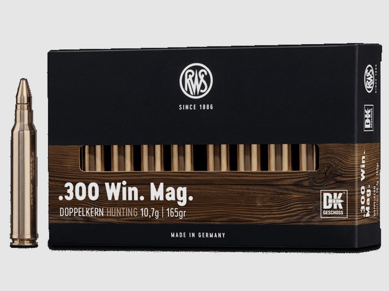 RWS Doppelkern 10,7g - 165gr .300WinMag