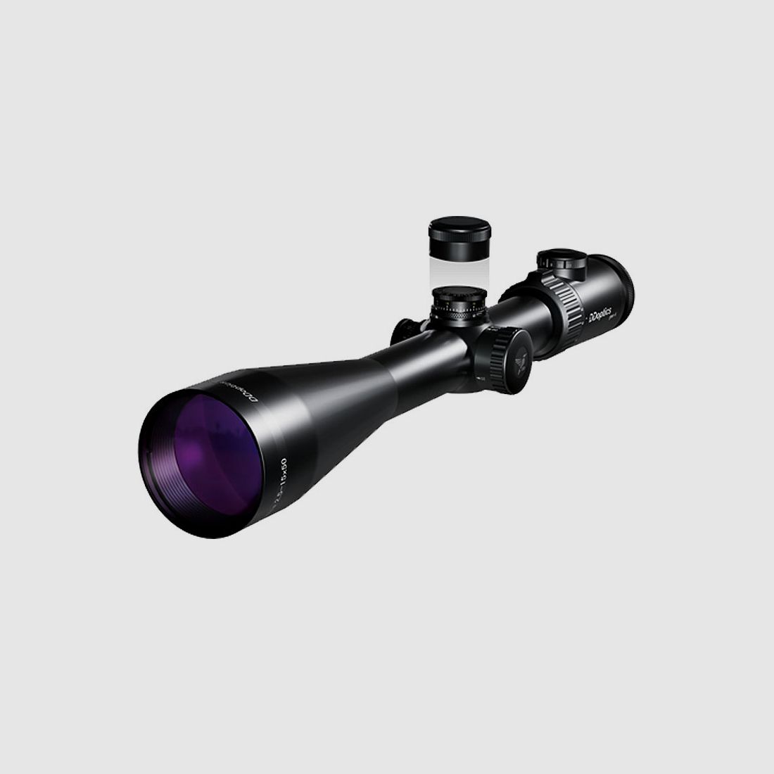 DDoptics ZF Nachtfalke V6 FX 2.5-15x50 New Reticle 4 + Fiber Optic Dot + IFiber