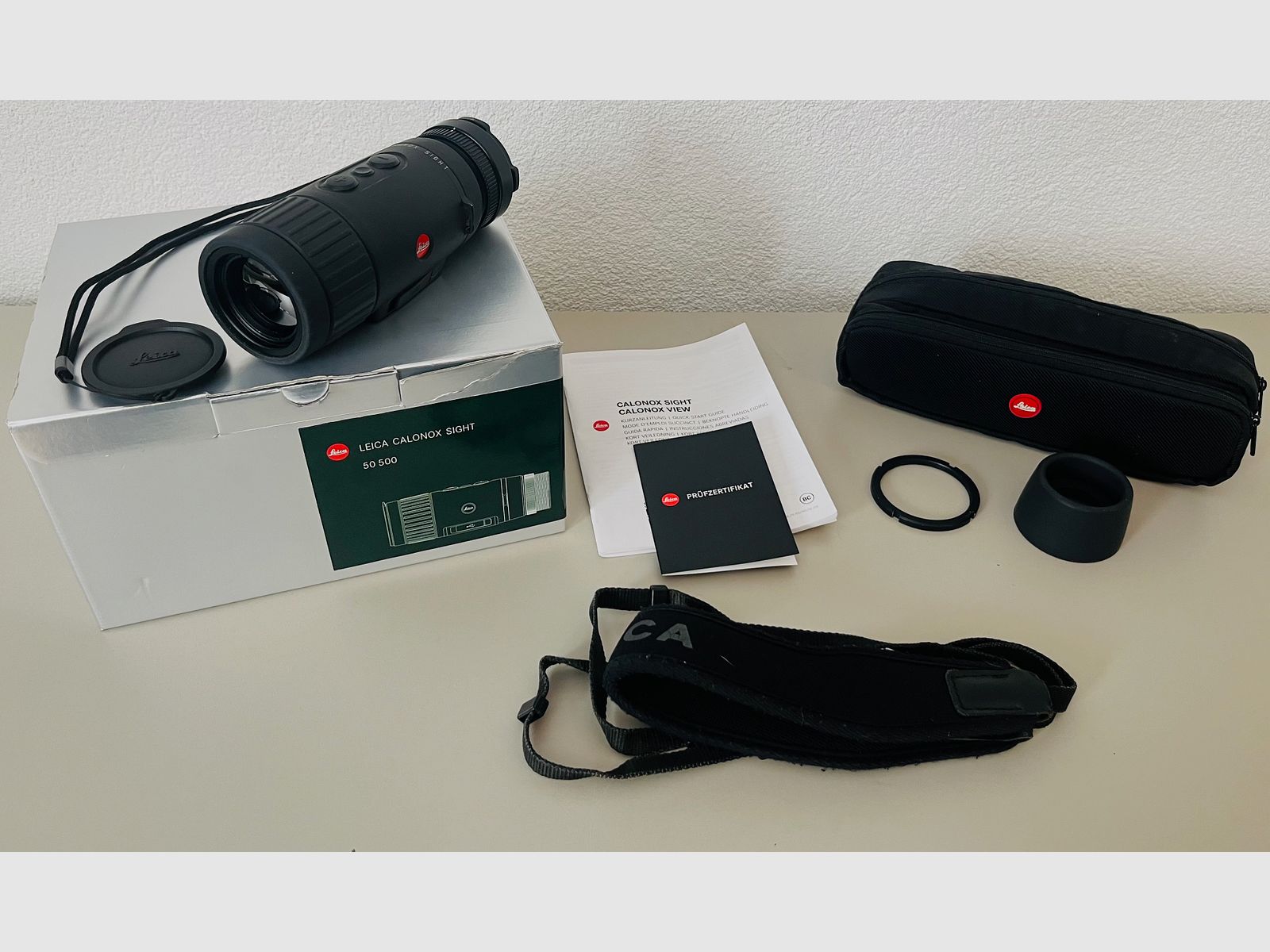 Leica Calonox thermal imaging attachment device