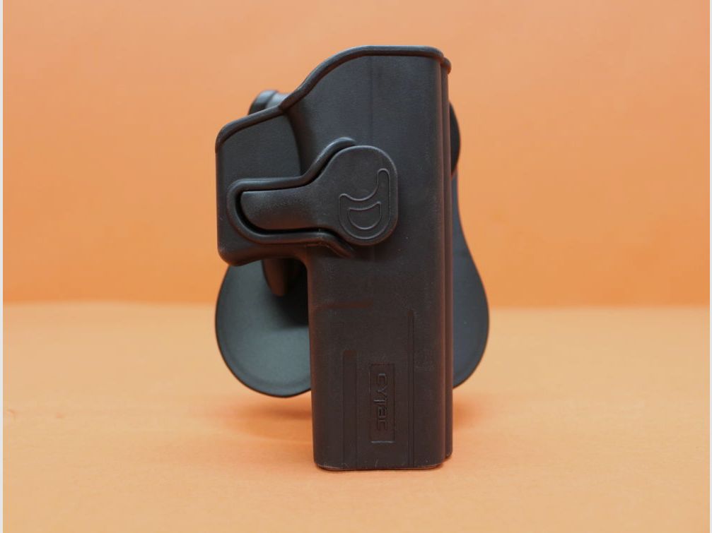Cytac CYTAC Holster R-Defender Level II (CY-G21) Glock 21 RH Polymeer zwart met paddle