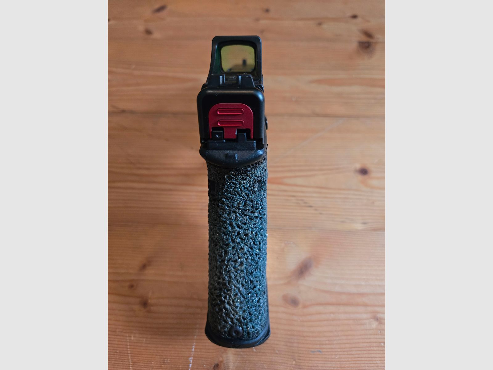 Glock 45 Gen 5 MOS maßgeschneiderte Set Holosun Trockenfeuer Chassis Holster IPSC