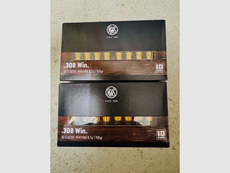 RWS ID Classic Hunting .308WIN (2 Packungen)