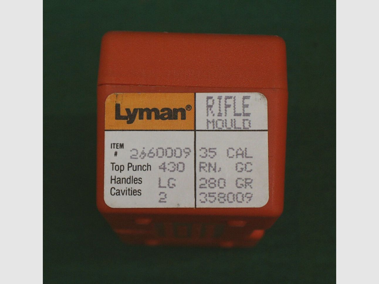 Lyman	 Mold Cal.35