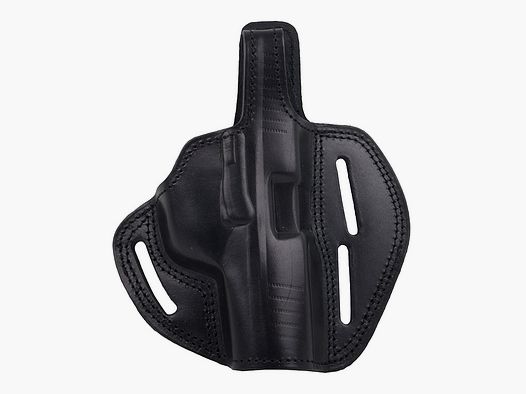 Schnellziehholster Formholster GĂĽrtelholster fĂĽr Schreckschuss Pistole Heckler&Koch P30 Leder schwarz