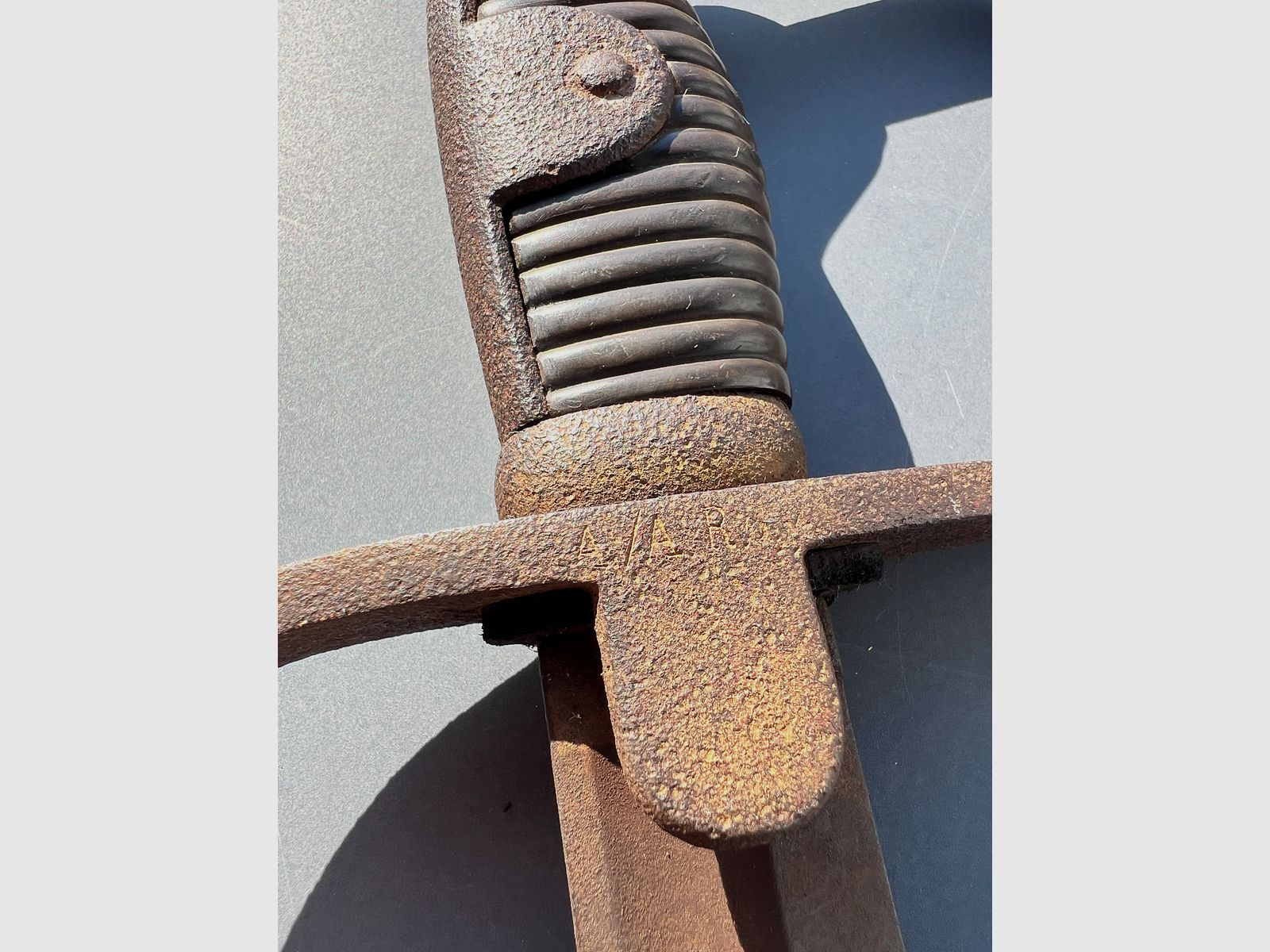Preußen: Historischer 1. WK Artillerie-Säbel M 1848 – Simson & Co. Suhl