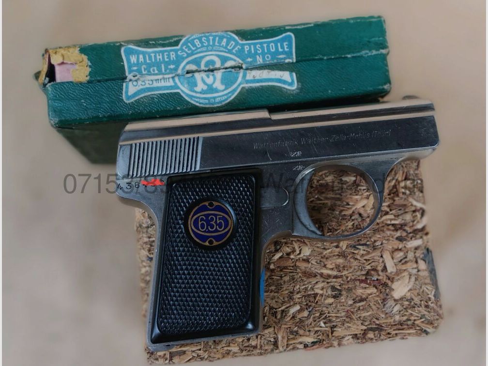 Walther Zella Mehlis Modell 9 *vernickelt*