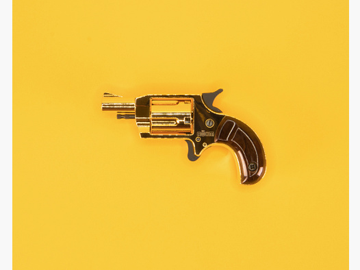 Röhm Little Joe revolwer alarmowy kaliber 6mm Flobert Gold Edition