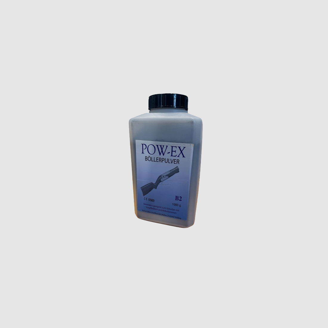 POW-EX BANGPOEDER 1 - 0,35 - 1,7 MM - 1 KG, afbeelding 1 van 2