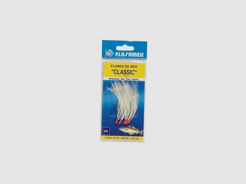 BAS DE LIGNE PLUMES CLASSIC FLASHMER