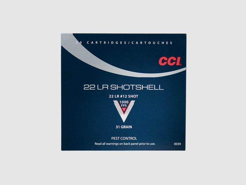 Munition CCI Shotshell 31gr .22 LR, Bild 2 von 2
