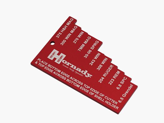 Calibrador de longitud de recorte de casquillos universal Hornady