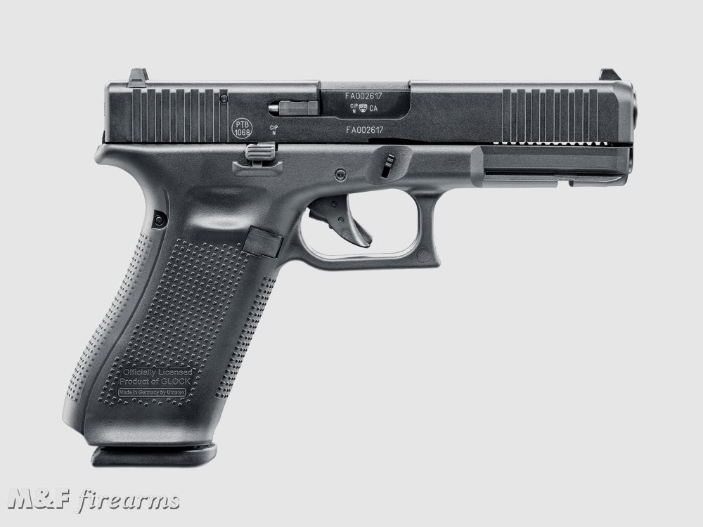 GLOCK 17 Gen5 Kaliber 9mm P.A.K. die erste lizensierte Schreckschusswaffe der Marke GLOCK