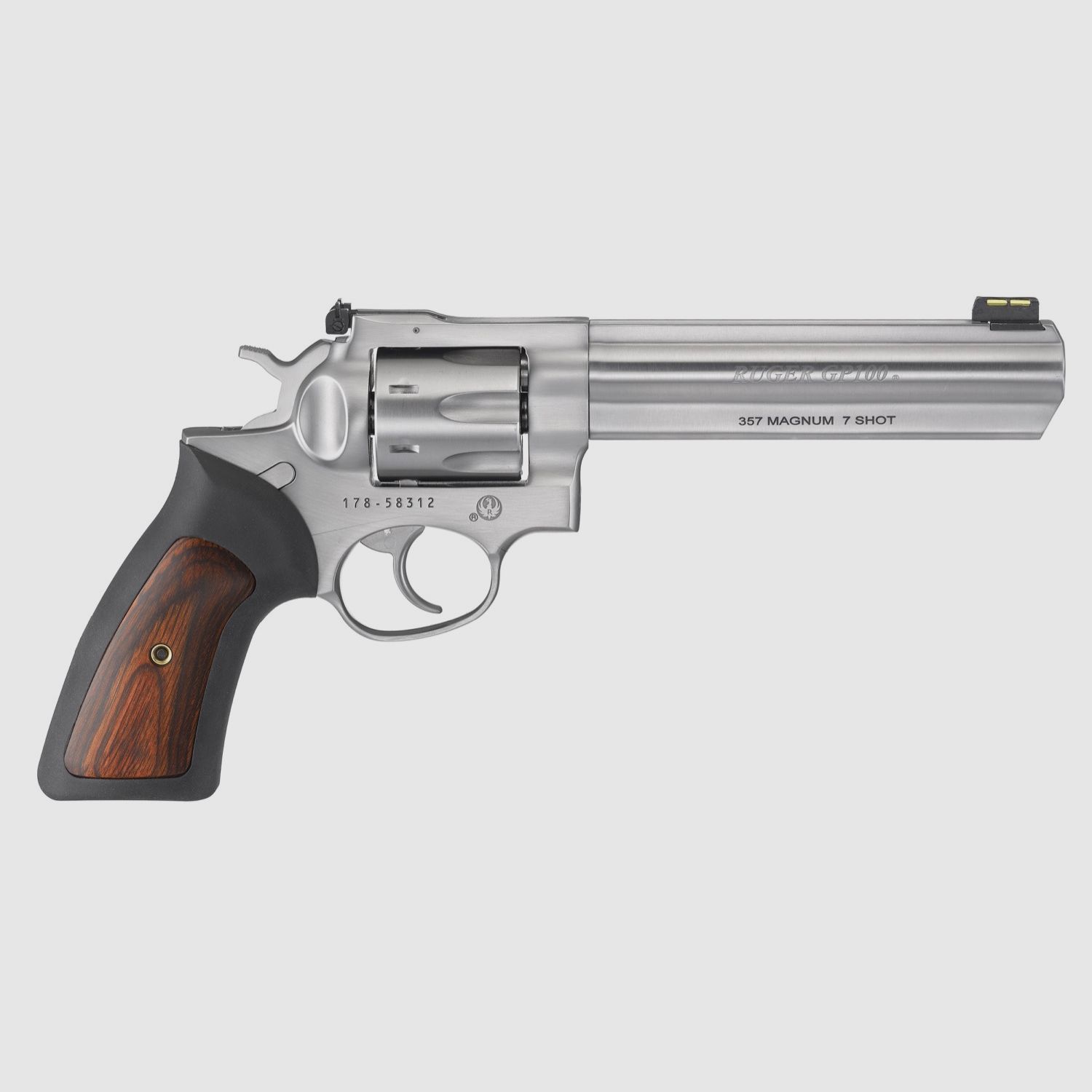 RUGER GP100 6″ STAINLESS HOGUE® MONOGRIP® Kal. .357 MAG, Bild 3 von 6