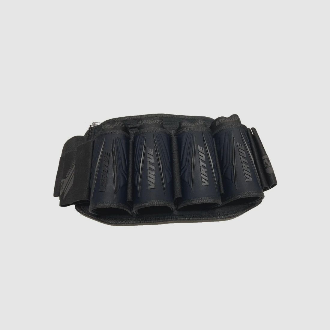 Virtue Strapless Breakout V2 Paintball Battlepack (4+7) - All Black