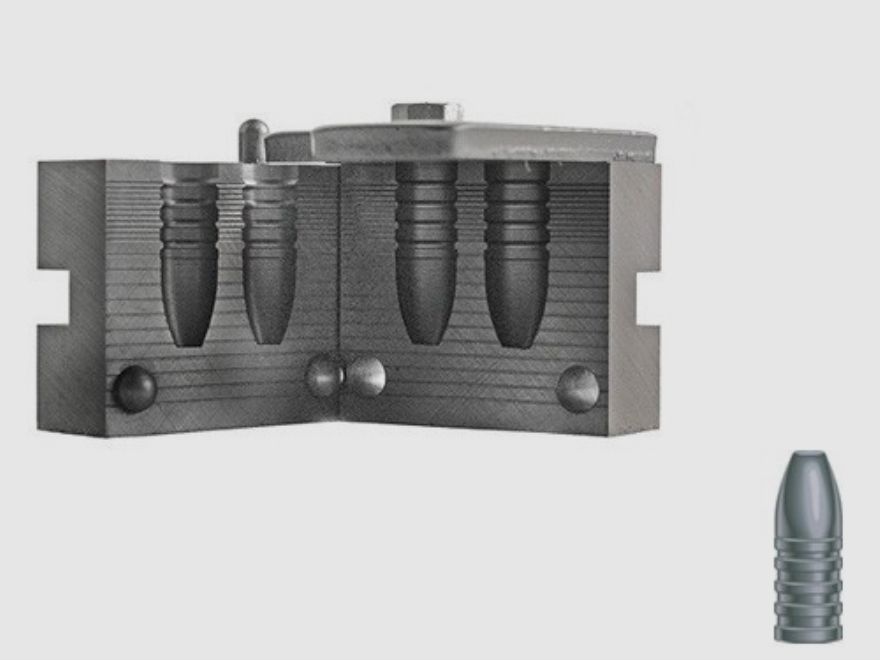 RCBS double casting mold .410 / 10.41 mm 300 gr / 19.4 g Sharps C 40-300-SP-CSA semi-pointed bullets .410