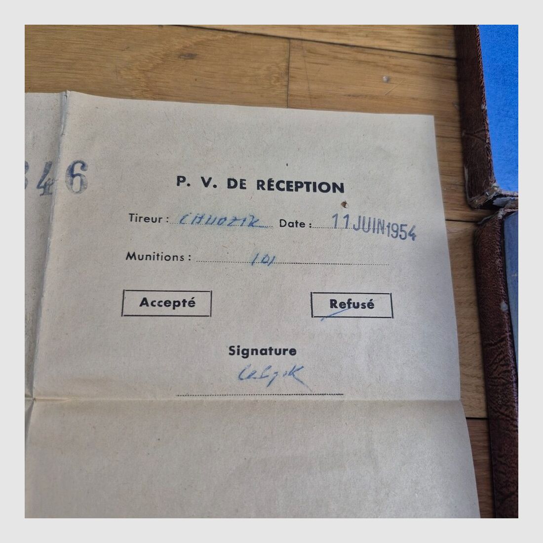 Sehr schöner Walther PP von Manurhin unter exklusiver Lizenz von Walther – Kal. 7,65mm – 2 Originalmagazine – Sammlerstück in Originalbox mit Anleitung, Zielscheibe und Reinigungsset – Seltenes Exemplar von 1954! – Perfekte Mechanik – Neuer Spiegel-Lauf – Zustand nahezu neu – TBE++, Bild 7 von 28