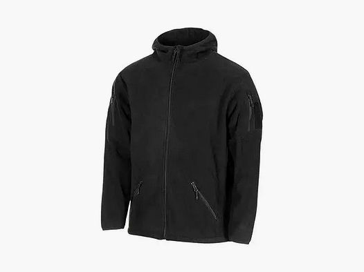 MFH MFH Fleece Jacket Tactical - Black / S Men