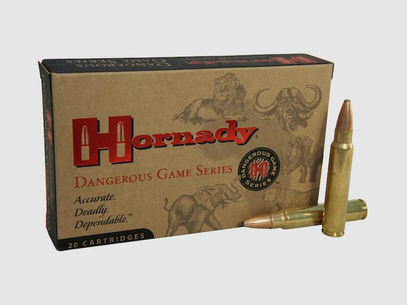 Hornady Dangerous Game Serie .375 Ruger 270GR InterLock JSP 20 Patronen