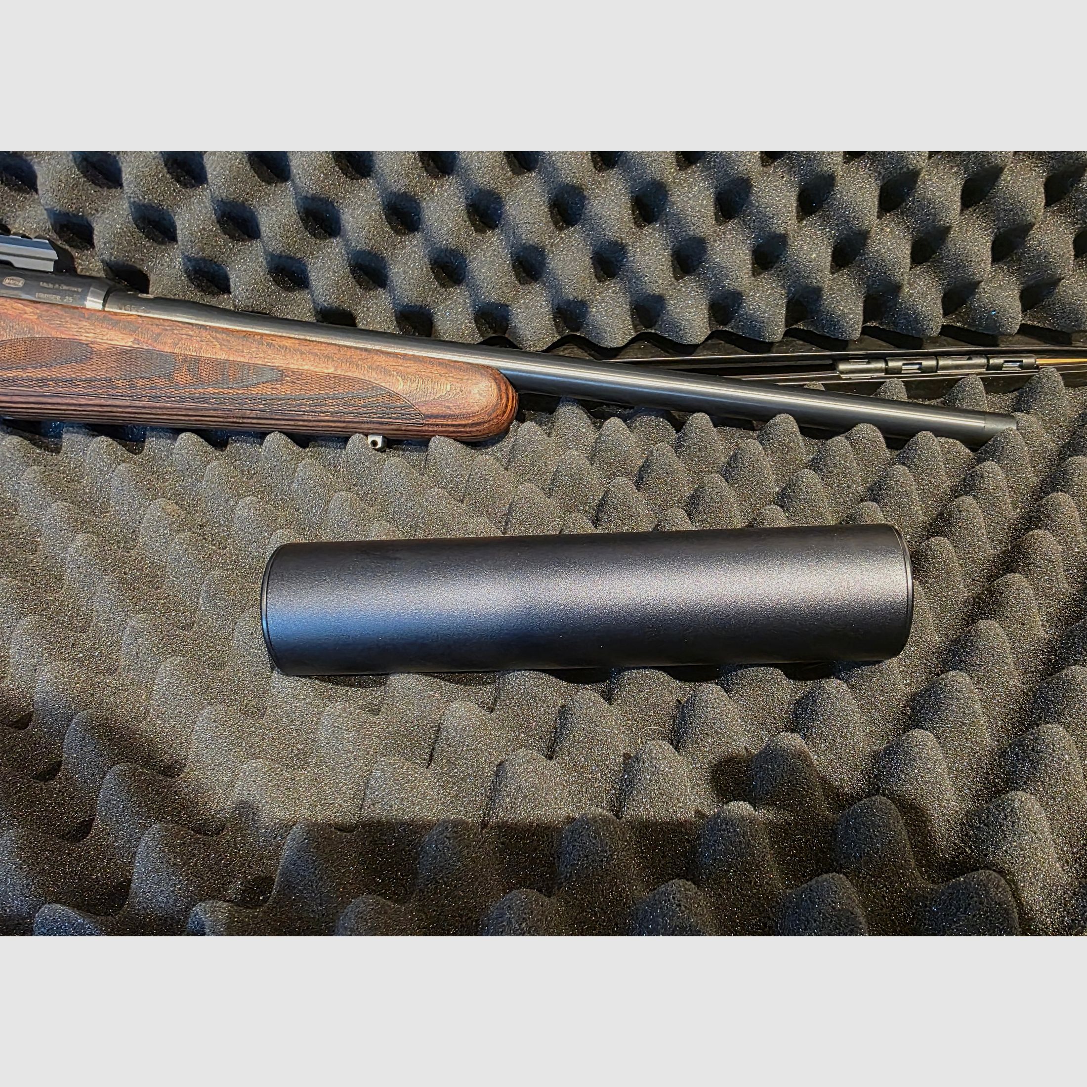 Mauser M25 Max im Kaliber .308 mit Schalldämpfer Jaki Titanium Super 