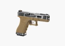 WE Custom 17 Versione Metallica Dual Tone Desert GBB -F-