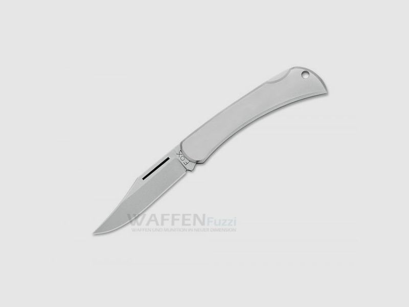 Fox Knives WIN 551 Klappmesser mit Nagelhau Silber