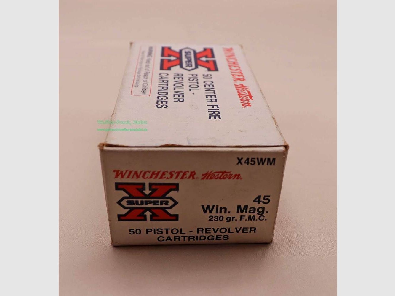 Winchester - USA pistol cartridges