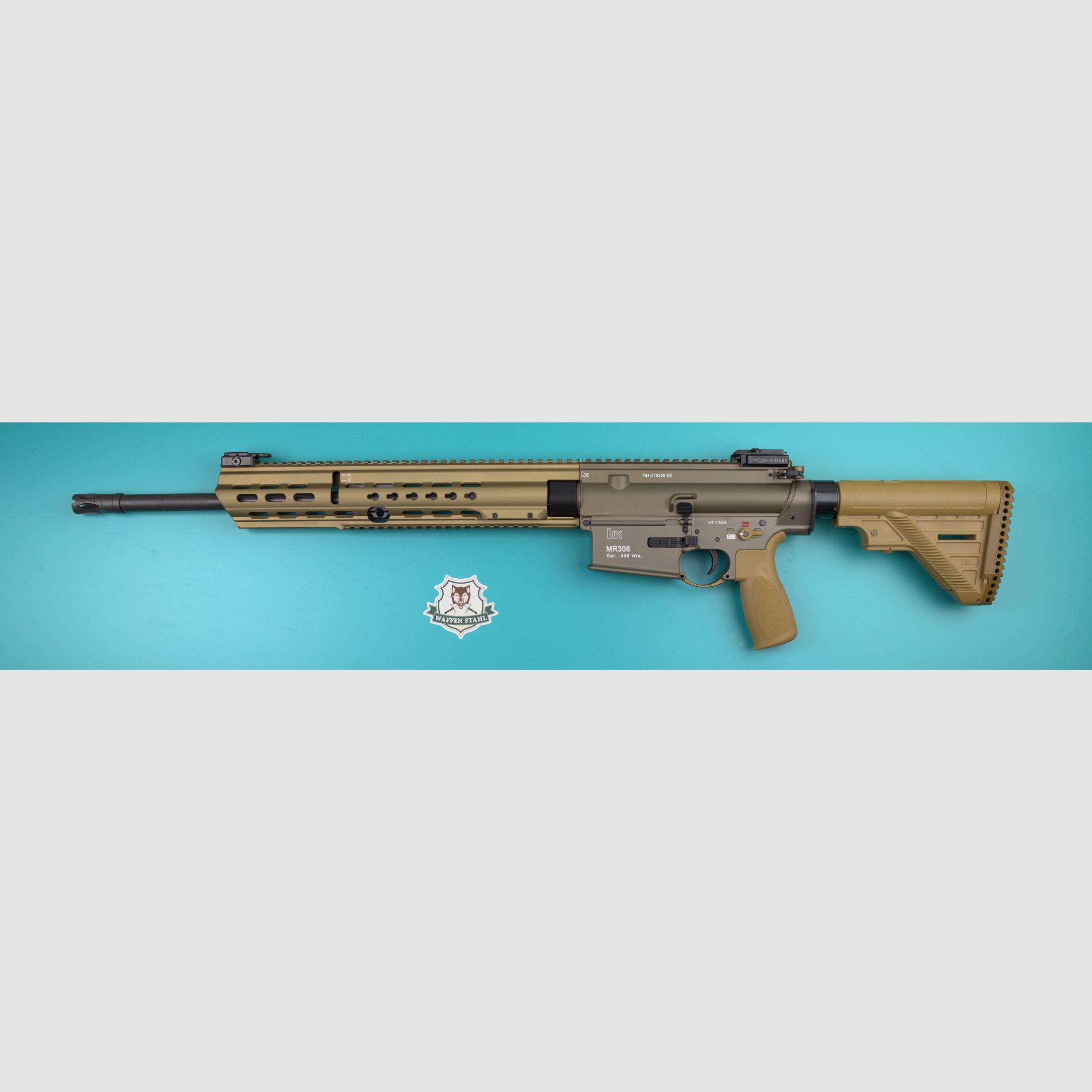 H&K MR308 A3 RAL8000 20", .308Win ◆ direct beschikbaar ◆