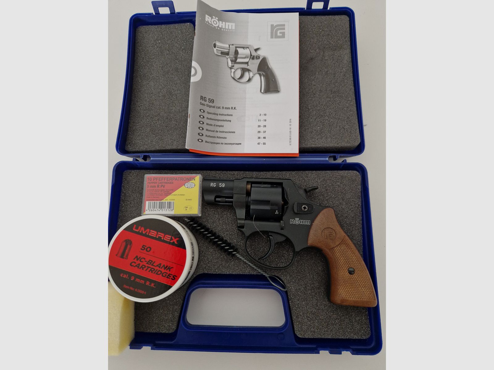 RÖHM RG 59 Schreckschuss Revolver 
