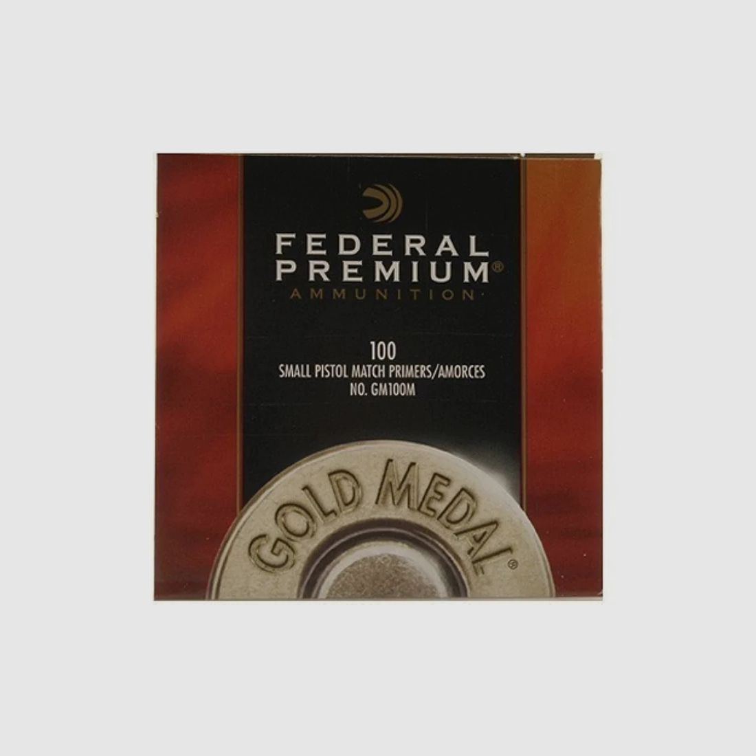 Federal Zündhütchen GM100M Small Pistol Match 100 Stück