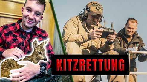 🦌Rehkitzrettung vor dem sicheren Tod - Kitzrettung mit Drohne - Niklas on fire