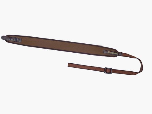 Niggeloh 406600012 Universal Rifle Sling Neoprene Brown with Quick Release 021100010